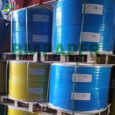50-120gm papier de copie NCR sans carbone couvert d' image claire CB / CF / CFB rouleaux pour factures et reçus