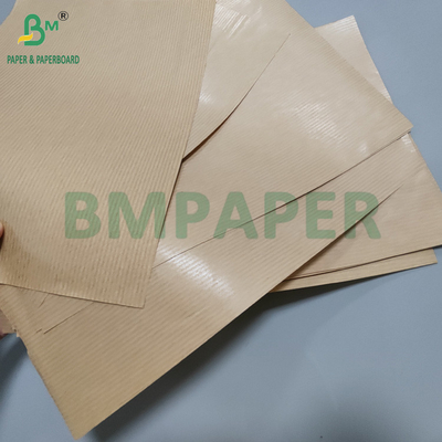 60 gm de papier kraft à côtes MG brun non blanchi pour sacs à dos 762 mm x 300 m