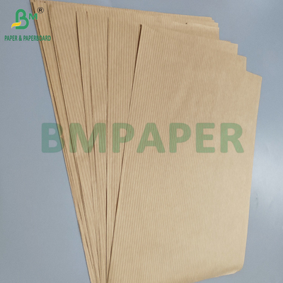 60 gm de papier kraft à côtes MG brun non blanchi pour sacs à dos 762 mm x 300 m