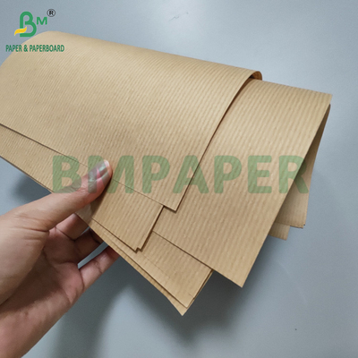 60 gm de papier kraft à côtes MG brun non blanchi pour sacs à dos 762 mm x 300 m