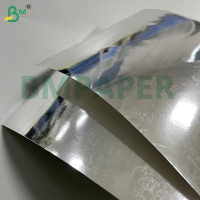 75 gm 80 gm 85 gm Anti-contrefaçon Papier métallisé argenté pour étiquettes