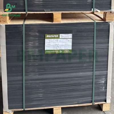 1200 grs 1600 grs Carton noir super lisse 70 cm x 100 cm pour les boîtes rigides