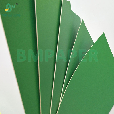 1.2mm 1.4mm de couleur Bule vert enduit de carton gris pour faire une boîte