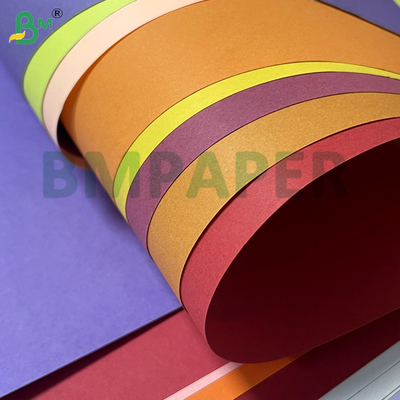 80g 100g papier de carte imprimable léger multicolore pour les matériaux de bricolage Invitations de mariage C