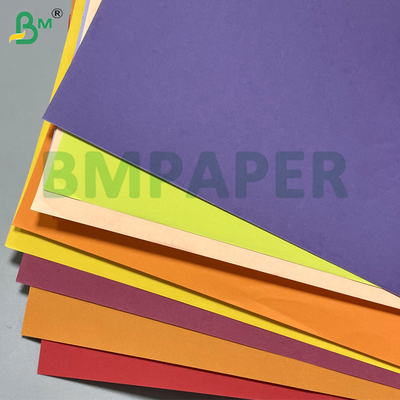 80g 100g papier de carte imprimable léger multicolore pour les matériaux de bricolage Invitations de mariage C
