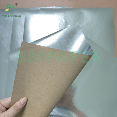 116 gm 145 gm Flèche papier kraft métallique aluminiumisé papier d'emballage alimentaire