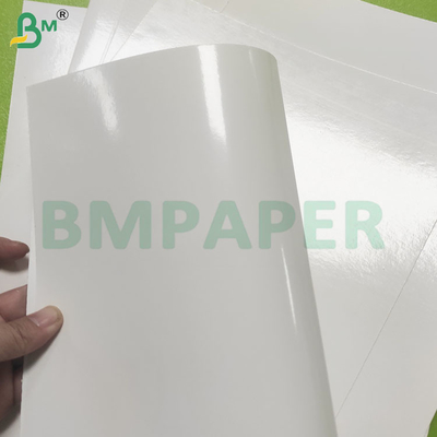 190 gm+15 gm Feuilles de papier kraft blanche revêtues de PET pour le four