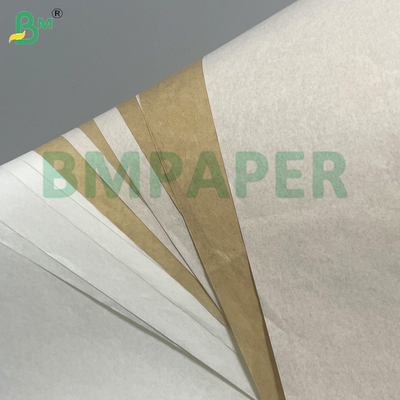 30g 35g White Brown Degradable Food Safety Greaseproof Paper For Fried Food Packaging Hamburger Packaging