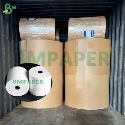 Rouleau Jumbo de Papier Thermique 55gsm sans BPA, Naturel / Blanc Élevé 790mm 860mm
