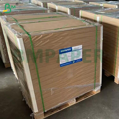120gm - 400gm Carton rouge brillant à double face pour les emballages haut de gamme
