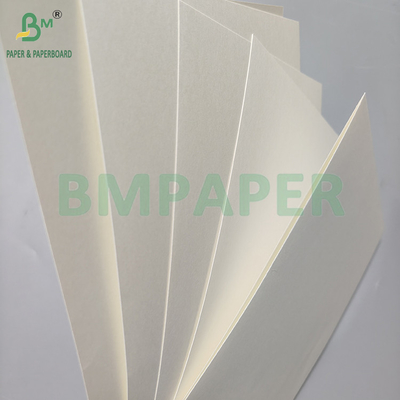 60 gm 80 gm Matériau à haute teneur en fibres ultra haute traction Papier kraft blanc pour emballage
