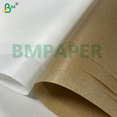 Papier sulfurisé en silicone résistant à la chaleur de 40 g pour la sécurité alimentaire, pour l'emballage alimentaire, les plateaux et les friteuses à air