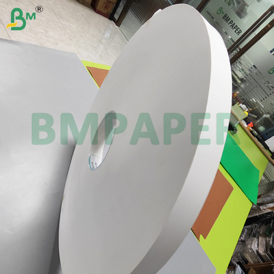 Papier d'emballage pour pailles 24gsm 28gsm pour l'industrie des boissons 29MM 33MM Haute résistance