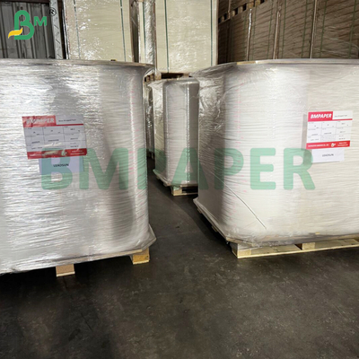 Papier d'emballage pour pailles 24gsm 28gsm pour l'industrie des boissons 29MM 33MM Haute résistance