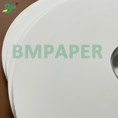 24g 28g 6000m rouleau blanc de qualité alimentaire bonne rigidité Papier d'emballage de paille pour boissons Paille emballage de paille