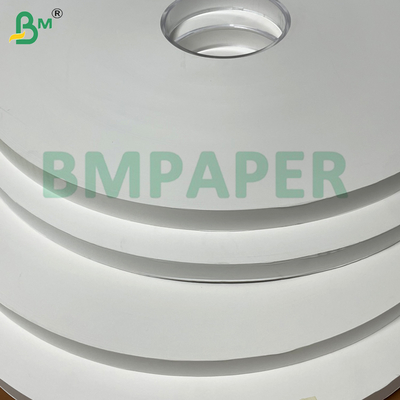 24g 28g 6000m rouleau blanc de qualité alimentaire bonne rigidité Papier d'emballage de paille pour boissons Paille emballage de paille