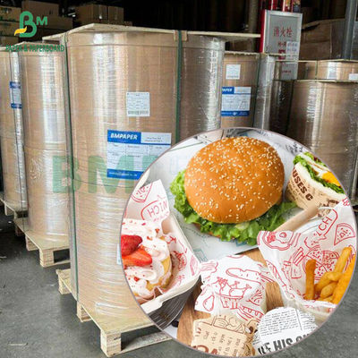 Kit 7 Sandwich Burger Greaseproof 35g Pelleaglio papier blanc délicieux papier enveloppé