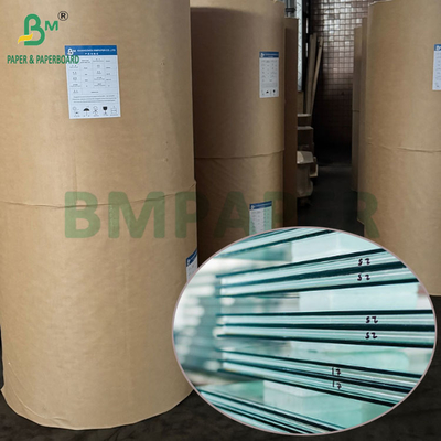 Papier kraft brun 36GSM excellente résistance à la moisissure pour l'intercalation du verre