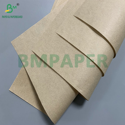 36 gm 38 gm Papier entrelacé brun à haute résistance à la traction pour emballage en verre optique