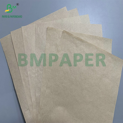 36 gm 38 gm Papier entrelacé brun à haute résistance à la traction pour emballage en verre optique