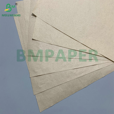 36 gm 38 gm Papier entrelacé brun à haute résistance à la traction pour emballage en verre optique
