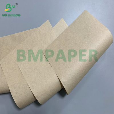 36 gm 38 gm Papier entrelacé brun à haute résistance à la traction pour emballage en verre optique