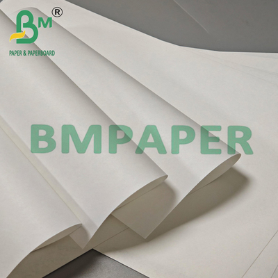Papier de boucherie Kraft blanc compostable non recouvert pour sacs à emporter 90 gm