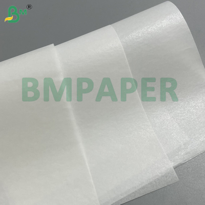 Papier cuisson enduit de silicone blanc 45gsm et papier d'emballage résistant à l'huile