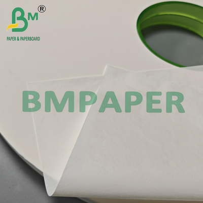 Papier d'emballage blanc pur de qualité alimentaire 26g pour pailles à boire 28/29mm x 6000m