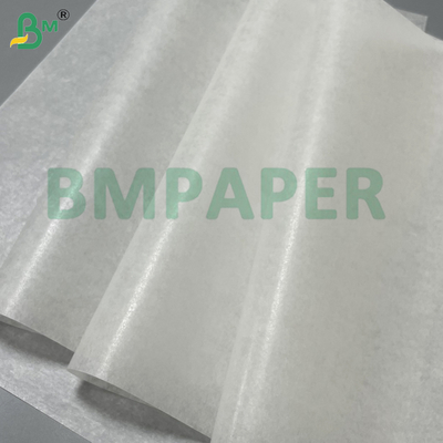 Papier sulfurisé souple anti-adhésif 40 g/m² pour emballage alimentaire, pique-nique, bento, semi-transparent