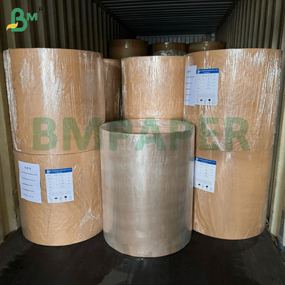 30g 33g papier d'emballage blanc recouvert de cire pour les emballages de hamburger