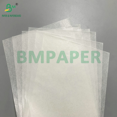 White Greaseproof Food Safe 21gsm 23gsm Wax Paper For Wrapping
