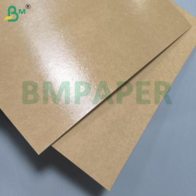 Bol pour emporter alimentaire en papier Kraft avec revêtement PE simple face étanche