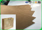 Papier laminé multi-stratifié de papier de revêtement 250gsm - conseil solide de 450gsm ou adapté aux besoins du client de taille de Brown pour l&amp;#39;impression