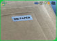 Papier de qualité importé AAA 250g 300g 350g 450g Kraft Liner Paper Brown - Boîtes en carton ondulé recyclé