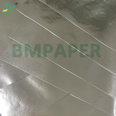 70 grammes de papier d'aluminium argenté de haute résistance imprimable de qualité alimentaire