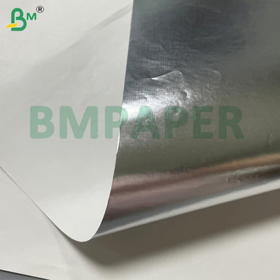 70 grammes de papier d'aluminium argenté de haute résistance imprimable de qualité alimentaire
