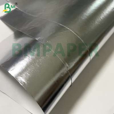 70 grammes de papier d'aluminium argenté de haute résistance imprimable de qualité alimentaire