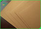 Papier d&amp;#39;emballage fort de brun solide de conseil de 400gsm 450gsm 100% de Vierge pour des hangbags