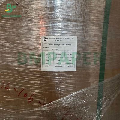 Rouleau Jumbo de Papier Thermique Sans BPA 48g - 80g pour Reçu de Caisse