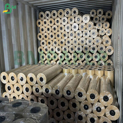 70 gm 75 gm papier de boucherie rose résistant à la graisse pour l'emballage de viande 60 cm x 60 m