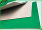 côté résistant fois Grey Cardboard In Sheet vert enduit de 1.2mm un