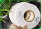 Papier de paille qui respecte l'environnement dégradable de 100% 60gsm 120gsm pour des pailles de papier rayé