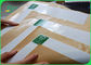 31 - 98 pouces preuve Brown de petit pain/pétrole de papier de catégorie comestible ou PE blanc ont enduit le papier d'emballage pour l'empaquetage