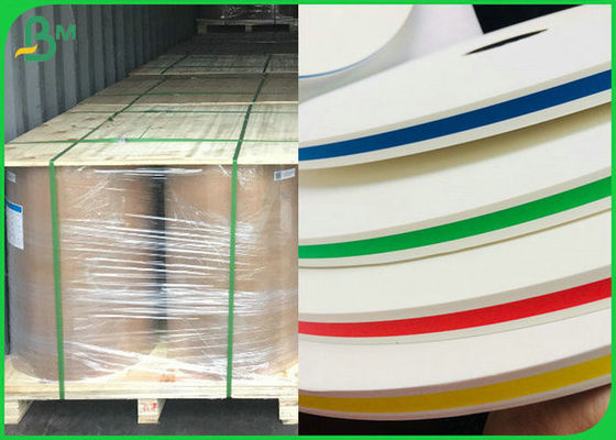 Papier de paille dégradable coloré de certificat de FSC FDA pour le jus potable de noix de coco