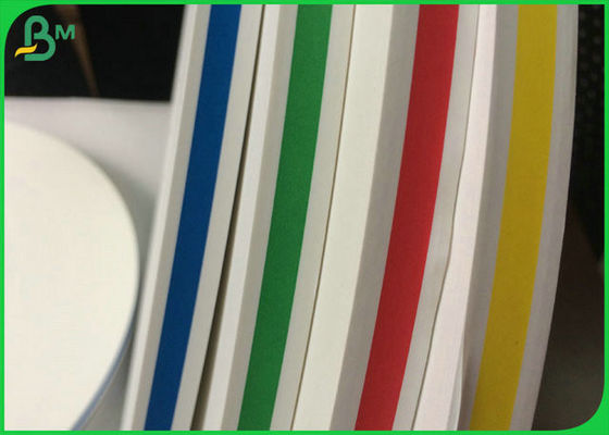 Papier de paille dégradable coloré de certificat de FSC FDA pour le jus potable de noix de coco