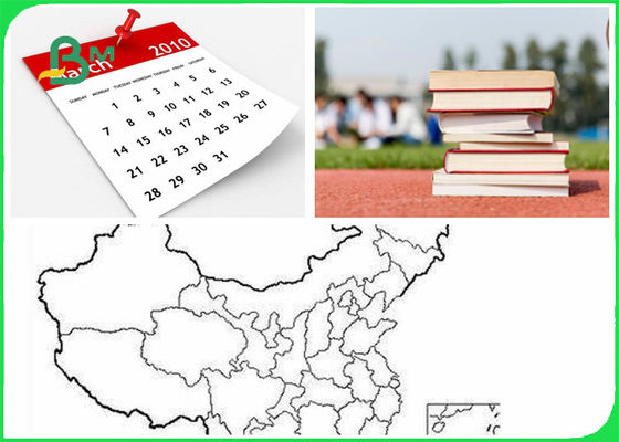 La bonne absorption FSC d'encre a certifié format papier excentré adapté aux besoins du client pour différents livres