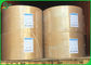 Papier 14MM blanc de FDA 120G 13.5MM emballage pour la paille biodégradable de papier de catégorie comestible
