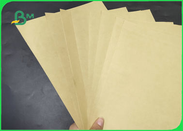 Le FSC a approuvé la couleur pure de papier de revêtement de Papier d'emballage de sac à 70GSM 80GSM Brown pour l'emballage