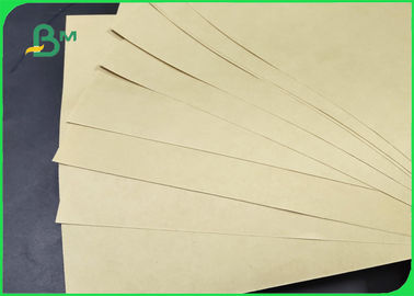 Le FSC a approuvé la couleur pure de papier de revêtement de Papier d'emballage de sac à 70GSM 80GSM Brown pour l'emballage
